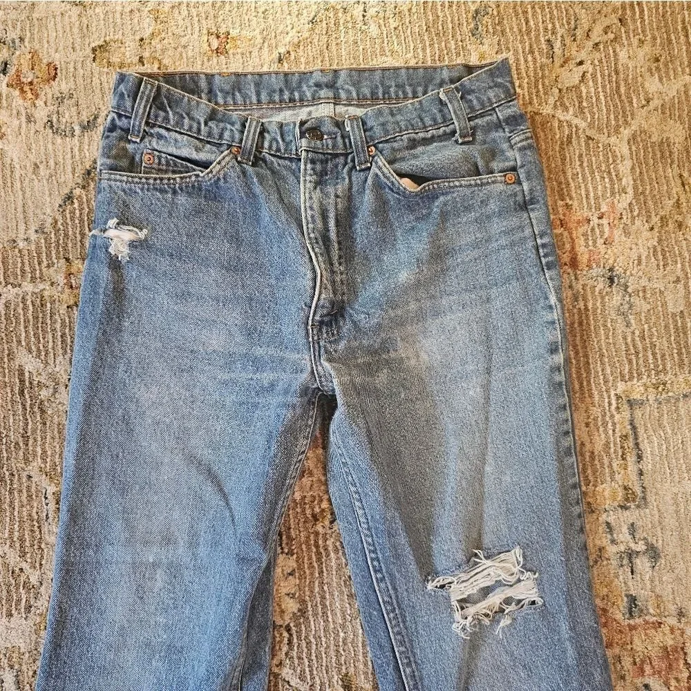 Vintage one of a kind custom Levi's. Sz 33